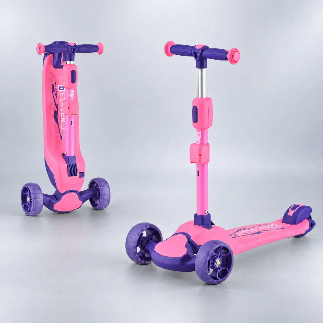 1002 Pink kids scooter