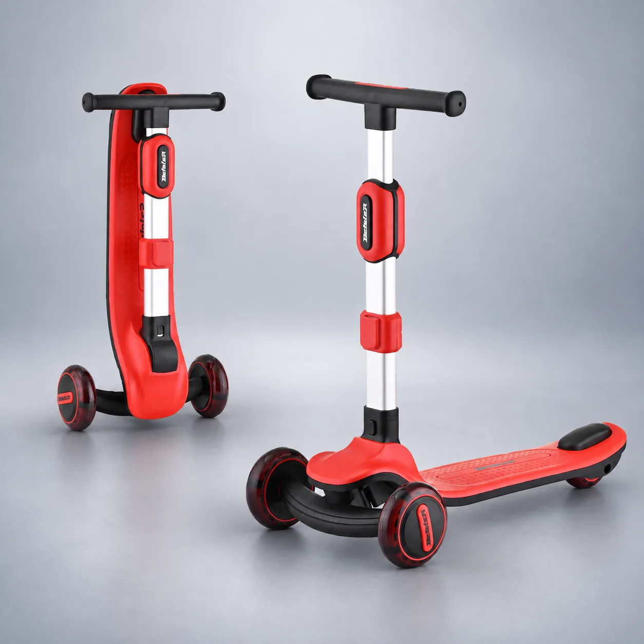 1005 Black and Red kids scooter