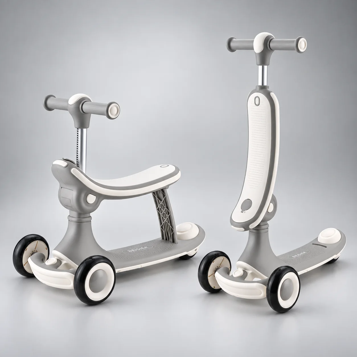 1007 Light Gray kids scooter