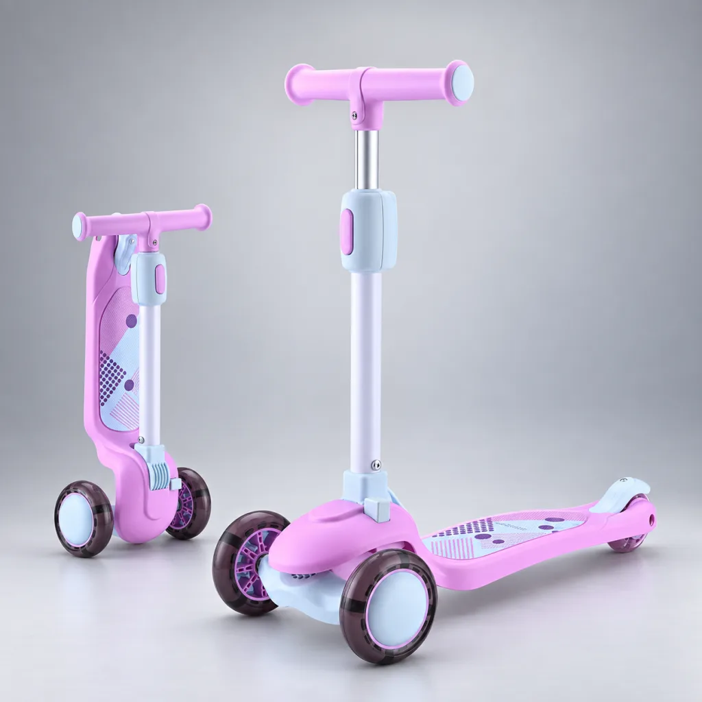 1009 Purple kids scooter
