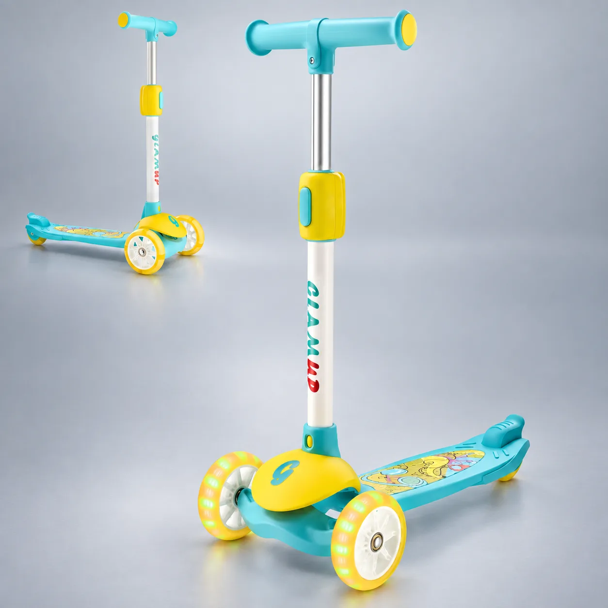 1011 Lime kids scooter