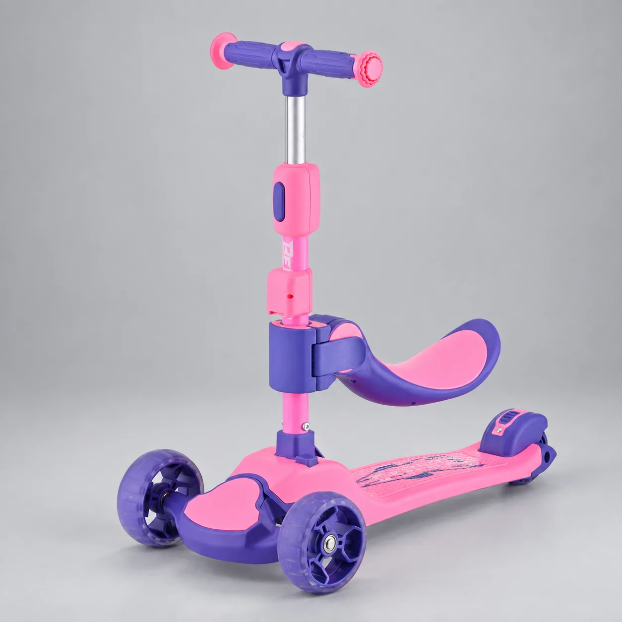 1002-1A Pink kids scooter