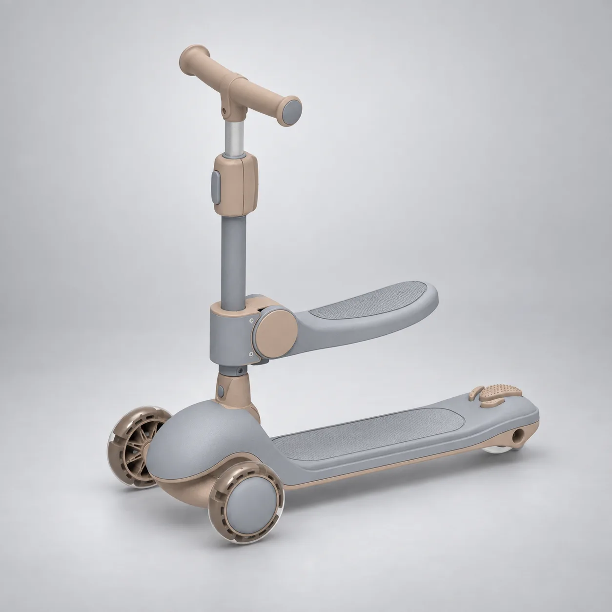 1006-1B Gray kids scooter