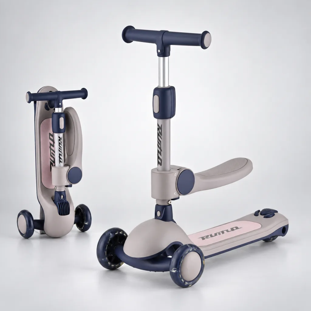 1006-1B Purple kids scooter